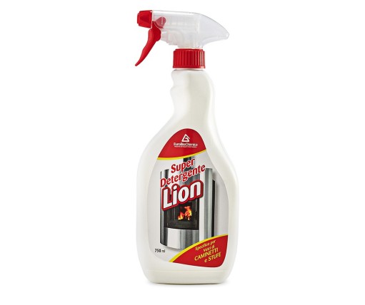 Lion – Detergente Sgrassante Vetri Termocamini e Stufe