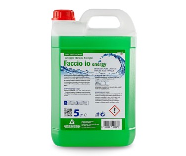 Faccio Io – Detergente Manuale per Stoviglie e Bicchieri al Limone