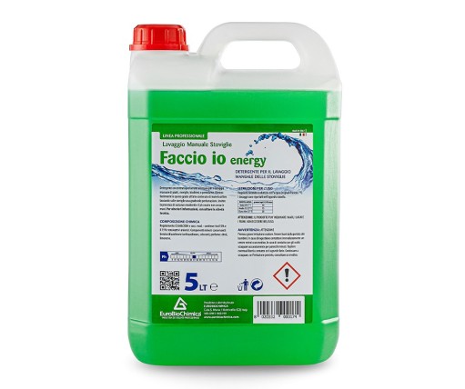 Faccio Io – Detergente Manuale per Stoviglie e Bicchieri al Limone