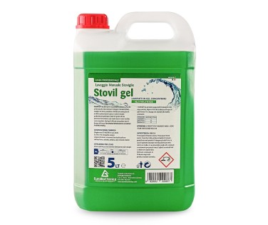 Stovil Gel – Detergente Manuale Concentrato per Stoviglie e Bicchieri