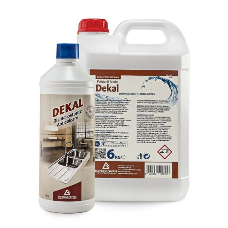 Dekal – Detergente Disincrostante Anticalcare per Sanitari e Superfici Resistenti
