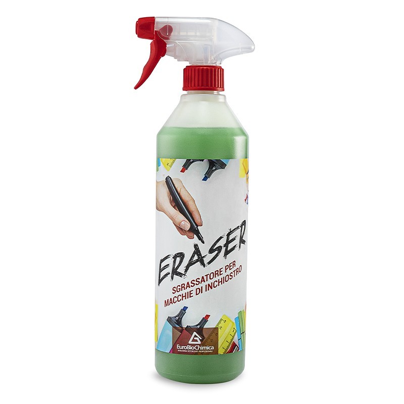 Eraser – Detergente Idroalcolico per Rimozione Inchiostro e Pennarelli Eraser – Detergente Idroalcolico per Rimozione Inchiostro e Pennarelli