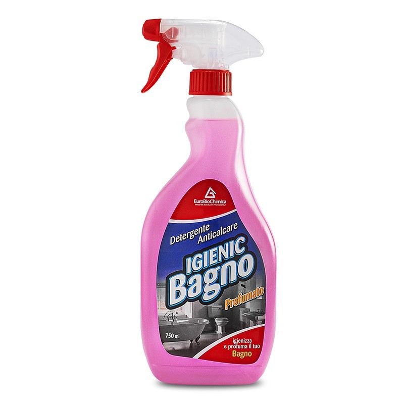 Detergente Igienizzante Anticalcare Antiacqua per Bagno e Rubinetteria