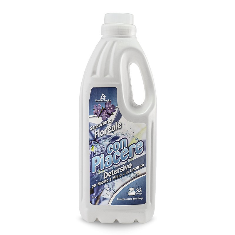 Con Piacere – Detersivo Lavatrice Floreale 2 LT | Bucato Pulito e Profumato Con Piacere – Detersivo Lavatrice Floreale 2 LT | Bucato Pulito e Profumato