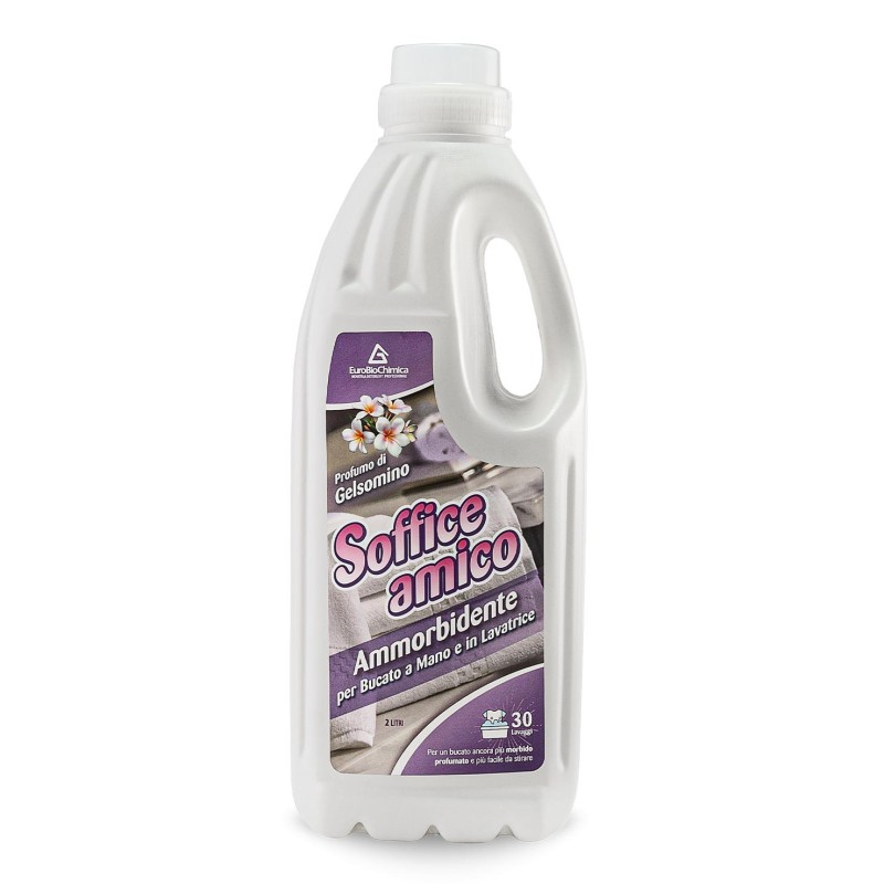 Soffice Amico – Ammorbidente Bucato Gelsomino 2 LT | Morbidezza e Freschezza