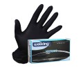 Guanti Monouso Walking Nitrico in Nitrile Nero 3,5 Gr – Senza Polvere, Latex Free, Taglie S–XL
