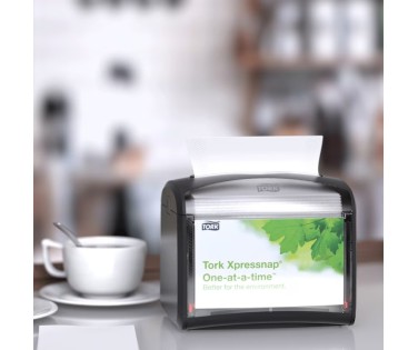 Dispenser Tork Xpressnap® N4 – Tavolo, Igienico e Compatto per Tovaglioli
