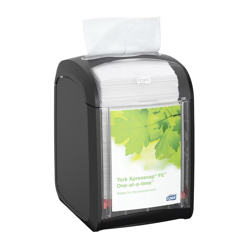 Dispenser Tork Xpressnap Fit® N14 – Erogazione Singola di Tovaglioli per Ristoranti e Bar Dispenser Tork Xpressnap Fit® N14 – Erogazione Singola di Tovaglioli per Ristoranti e Bar