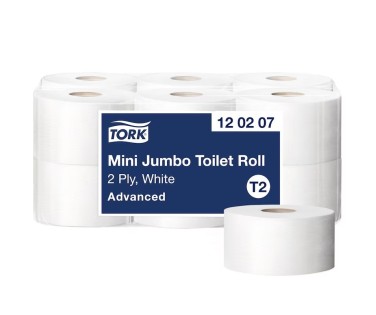 Carta Igienica Tork Mini Jumbo 2 Veli – Alta Capacità e Comfort
