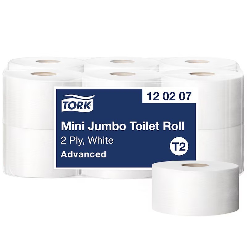 Carta Igienica Tork Mini Jumbo 2 Veli – Comfort e Risparmio per Bagni ad Alta Influenza Carta Igienica Tork Mini Jumbo 2 Veli – Comfort e Risparmio per Bagni ad Alta Influenza