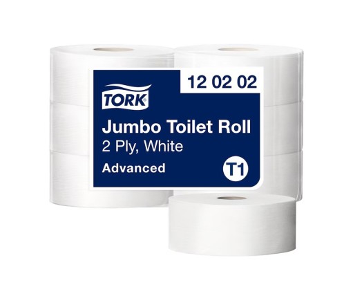 Carta Igienica Tork Jumbo 2 Veli – Alta Capacità e Risparmio Bagno