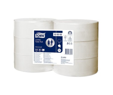 Carta Igienica Tork Jumbo 2 Veli – Comfort e Risparmio per Bagni ad Alta Influenza