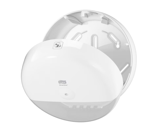 Dispenser Carta Igienica Tork SmartOne® T8 Bianco – Sistema Erogazione Singola ad Alta Capacità