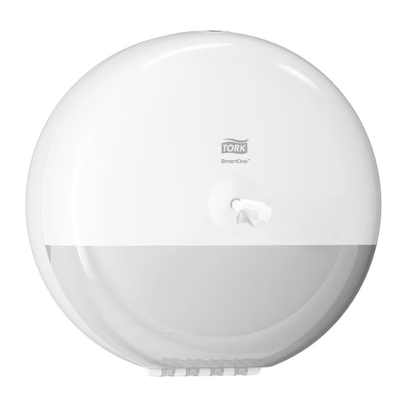 Dispenser Carta Igienica Tork SmartOne® T8 Bianco – Sistema Erogazione Singola ad Alta Capacità Dispenser Carta Igienica Tork SmartOne® T8 Bianco – Sistema Erogazione Singola ad Alta Capacità