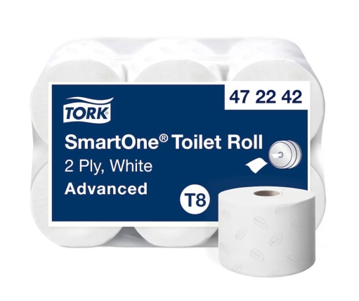Rotolo Carta Igienica Tork SmartOne® T8 2 Veli – Alta Capacità