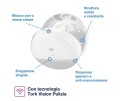 Dispenser Carta Igienica Tork SmartOne® T9 Mini Bianco – Erogazione Singola per Aree a Media Affluenza Dispenser Carta Igienica Tork SmartOne® T9 Mini Bianco – Erogazione Singola per Aree a Media Affluenza