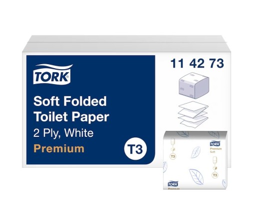 Carta Igienica Intercalata  T3 Tork Premium Soft  – 2 Veli