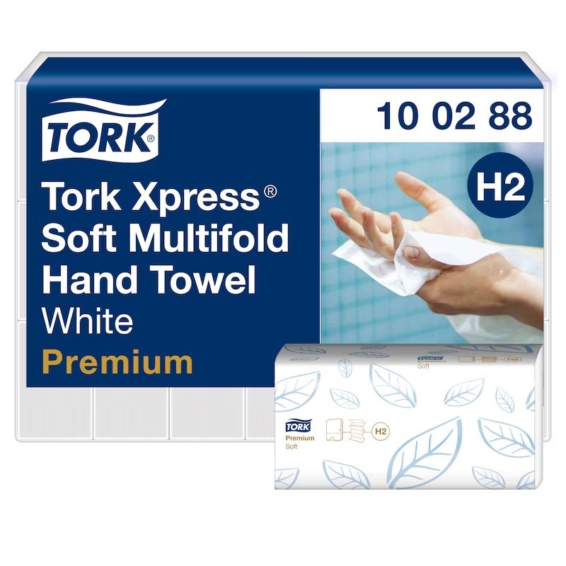 Asciugamani Intercalati Tork Xpress® H2 Soft Premium – Morbidi, Resistenti e Igienici Asciugamani Intercalati Tork Xpress® H2 Soft Premium – Morbidi, Resistenti e Igienici