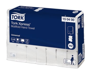 Asciugamani Intercalati Tork Xpress® H2 piegata a Z – Economici, Igienici e Compatti