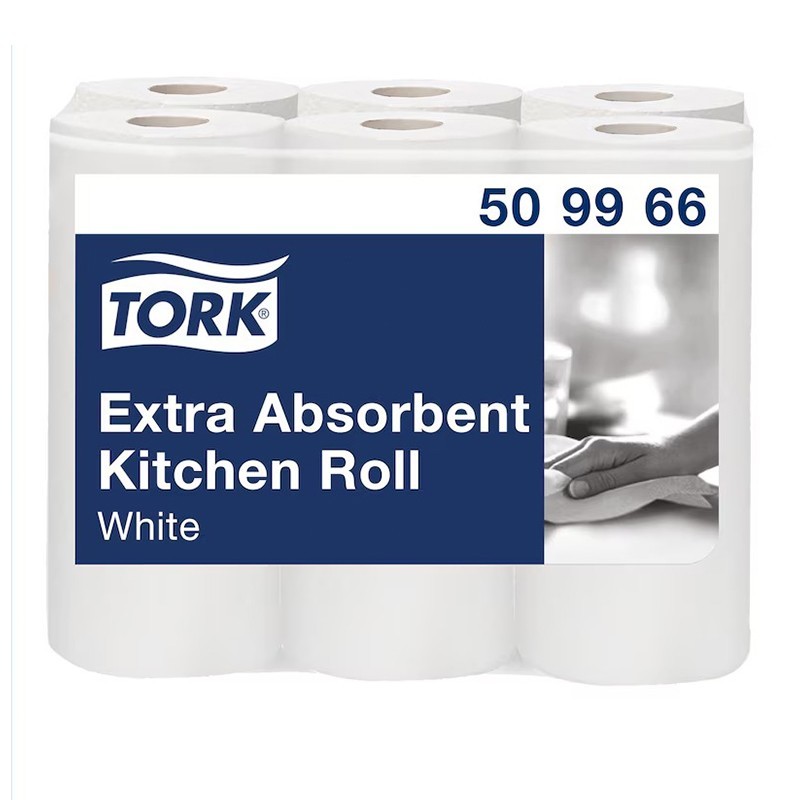 Rotolo A Spirale da Cucina 2 Veli Tork Ultra-Assorbente – Morbido, Resistente e Multiuso Rotolo A Spirale da Cucina 2 Veli Tork Ultra-Assorbente – Morbido, Resistente e Multiuso