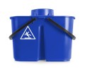 Secchio Fox Doppia Vasca 8+6 Litri TTS – Sistema Strizzino in Polipropilene - Col. Blu e Rosso Secchio Fox Doppia Vasca 8+6 Litri TTS – Sistema Strizzino in Polipropilene - Col. Blu e Rosso