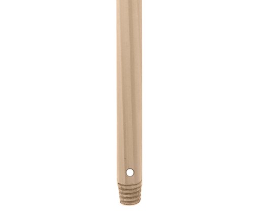 Manico in Legno 145 cm Con Foro e Filetto –  per Scope e Mop