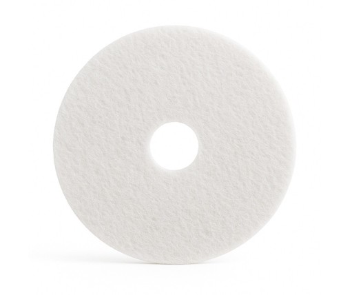 Pad Bianco Ghibli Very Soft Diametro 17” / 20” – Lucidatura Pavimenti Protetti