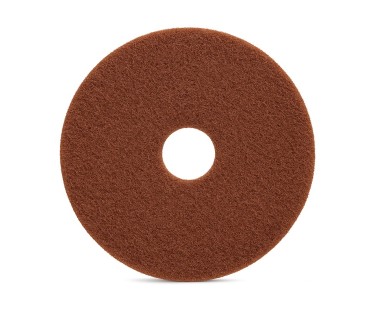 Pad Marrone Ghibli Hard Diametri 17'' / 20'' – Deceratura Pavimenti Protetti e Non Protetti