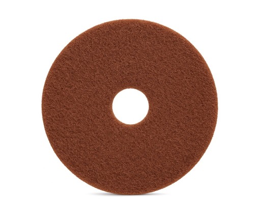 Pad Marrone Ghibli Hard Diametri 17'' / 20'' – Deceratura Pavimenti Protetti e Non Protetti