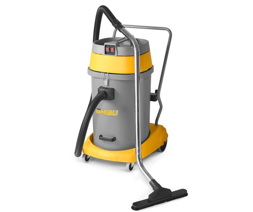 Aspiratore Solidi-Liquidi Ghibli AS 600 P CBN | 3 Motori, 80 L, Filtri HEPA