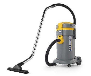 Aspiratore Solido-Liquidi Ghibli Power WD 36 P/I – 36L, 1 Motore ,1250W, Filtro UFS, Serbatoio Inox