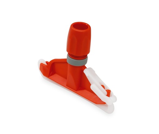 Pinza per Mop Rossa in Plastica con Attacco Universale