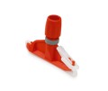 Pinza in Plastica Rossa per Mop Pinza in Plastica Rossa per Mop