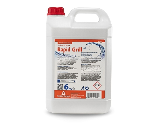 Rapid Grill - Sgrassante Forni e Griglie Professionale 6 Kg