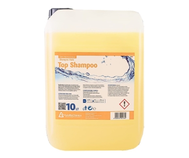 Top Shampoo – Detergente Auto con Cera Autolucidante 10 Lt
