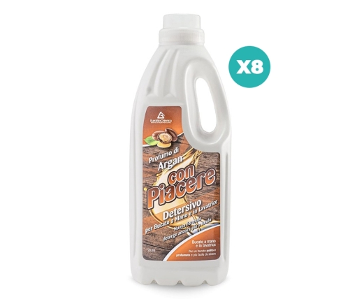 Con Piacere – Detersivo Lavatrice Argan 2 LT | Bucato Pulito