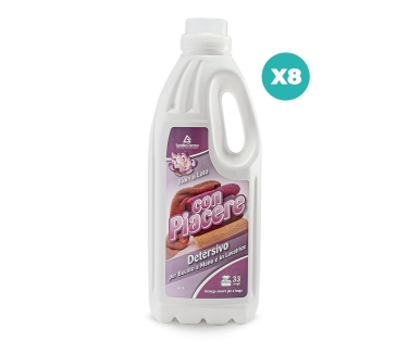 Con Piacere – Detersivo Lavatrice Fior di Loto 2 LT | Bucato Pulito