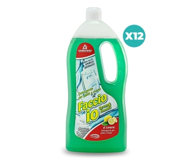 Faccio Io – Detersivo piatti al limone | Brillanti e profumati
