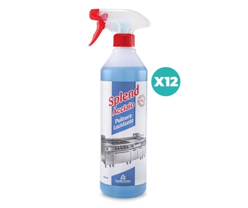 Splend Acciaio – Pulitore Lucidante per Superfici in Acciaio