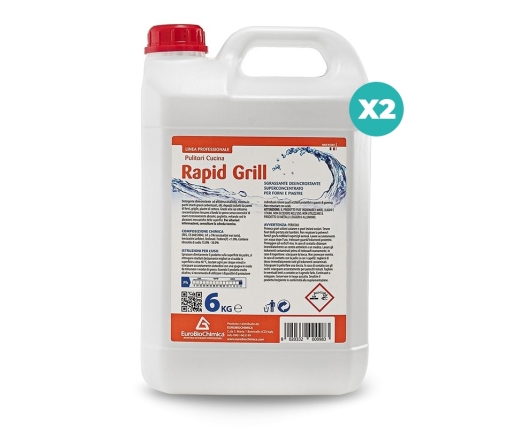 Rapid Grill - Sgrassante Forni e Griglie Professionale 6 Kg