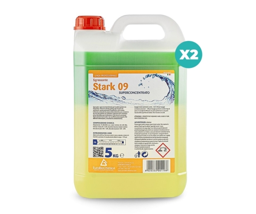 Stark09 | Sgrassante Superconcentrato per Pulizie Intense di Auto, Camion e Pavimenti