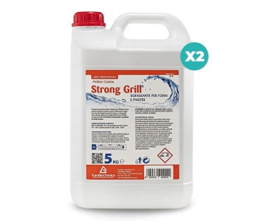 Strong Grill – Detergente Sgrassante Alcalino per Forni e Cappe 6 Kg
