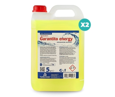 Garantito Energy Sgrassante concentrato per pavimenti e superfici dure 5 Lt