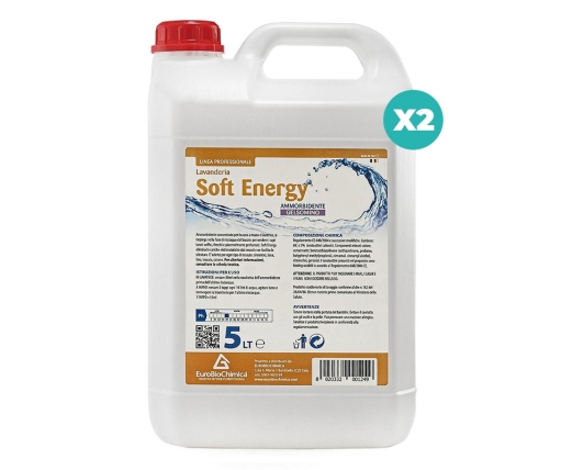 Soft Energy – Ammorbidente Gelsomino 5 LT | Bucato Morbido e Profumato