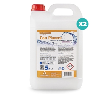 Con Piacere Gelsomino 5 LT– Detergente per Lavatrice e Bucato a Mano
