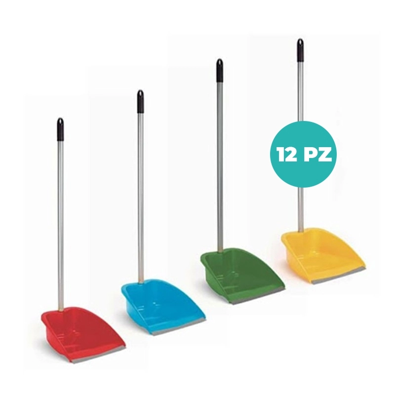 Alzaimmondizia Snodabile “Chicca” EVAS – CT DA 12 PZ - Paletta Raccoltarifiuti con Manico Ergonomico Alzaimmondizia Snodabile “Chicca” EVAS – CT DA 12 PZ - Paletta Raccoltarifiuti con Manico Ergonomico