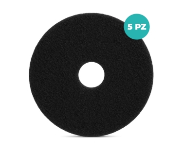 Pad Nero Ghibli Hard Diametro 17'' / 20'' – Deceratura Totale e Pulizie Pesanti