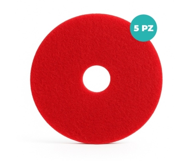 Pad Rosso Ghibli Diametri 17" e 20'' – Medium Soft per Pulizia e Lucidatura