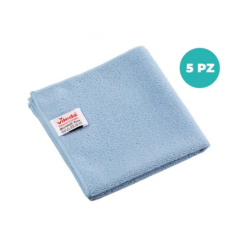 MicroTuff Base – Panno in Microfibra Multiuso ad Alta Durabilità Mis. 36x36 CF da 5 pezzi