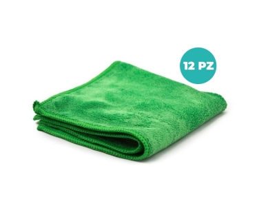 Panno Microfibra Iris  Mis. 40x40 GTS  Assorbente e Versatile –  4 Colori - CF da 12 Pezzi